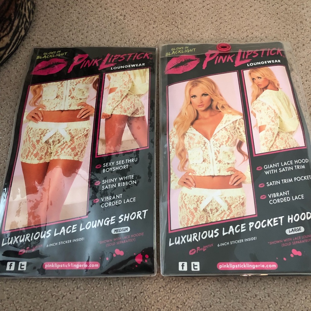 Lace lounge set